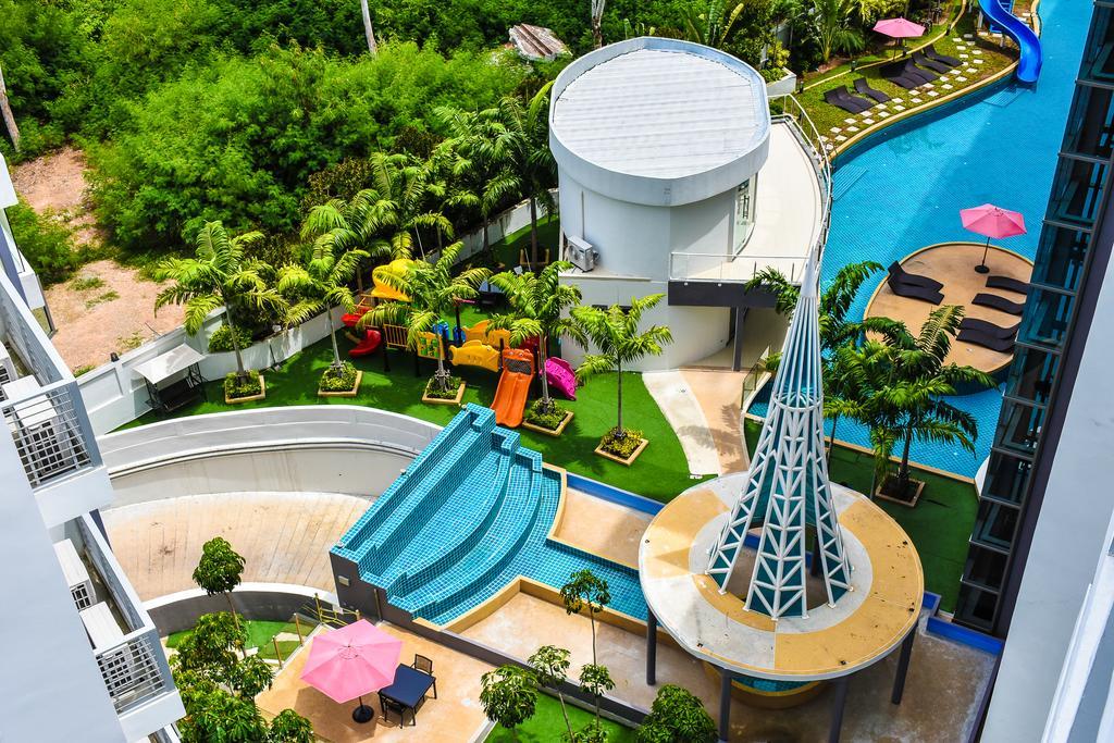 Laguna Beach Resort 1 Condominium Haat Jomtien Eksteriør bilde